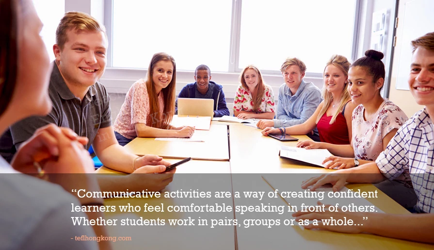 Activities to increase student talk time & communication in your ESL  classroom